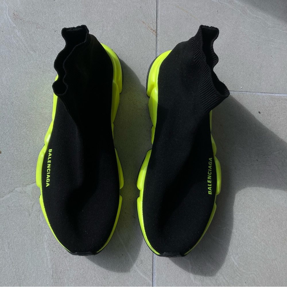 Balenciaga Speed Trainer ‘Black Neon Yellow’
